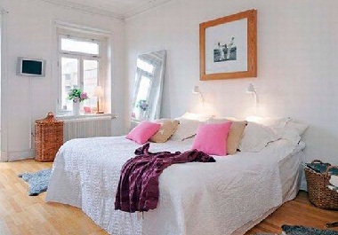 Спальный гарнитур в шведском стиле
