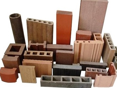 Строительный материал (ДПК) древесно-полимерный композит