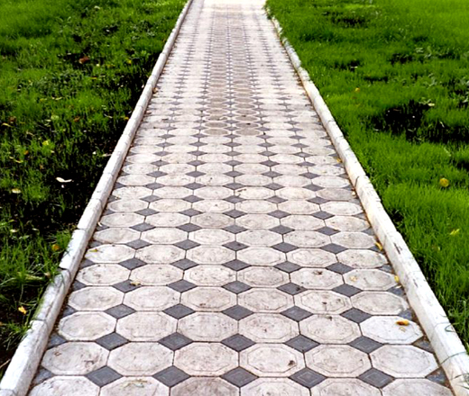 Тротуарная плитка для садовой дорожки